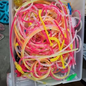 Glow braclets and necklaces